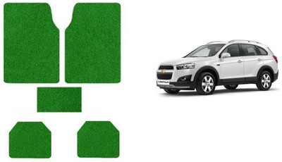 Autofetch Rubber Standard Mat For  Chevrolet Captiva(Green)