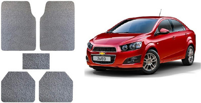 Autofetch Rubber Standard Mat For  Chevrolet Aveo(Grey)