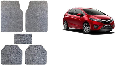 Autofetch Rubber Standard Mat For  Honda Jazz(Grey)