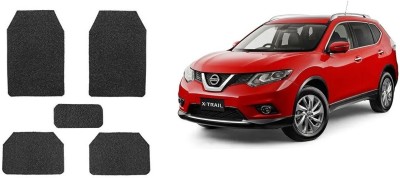 Autofetch Rubber Standard Mat For  Nissan X-Trail(Black)