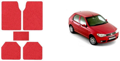 Autofetch Rubber Standard Mat For  Fiat Palio(Red)