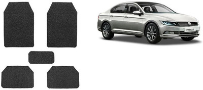 Autofetch Rubber Standard Mat For  Volkswagen Passat(Black)