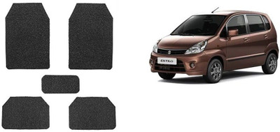 Autofetch Rubber Standard Mat For  Maruti Suzuki Zen Estilo(Black)