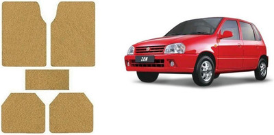 Autofetch Rubber Standard Mat For  Maruti Suzuki Zen(Beige)