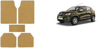 Autofetch Rubber Standard Mat For  Renault Kwid(Beige)