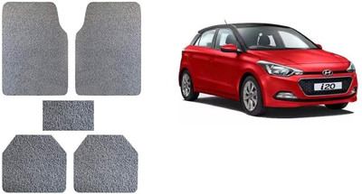 Autofetch Rubber Standard Mat For  Hyundai i20(Grey)