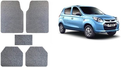 Autofetch Rubber Standard Mat For  Maruti Suzuki Alto 800(Grey)