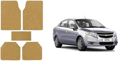 Autofetch Rubber Standard Mat For  Chevrolet Sail(Beige)