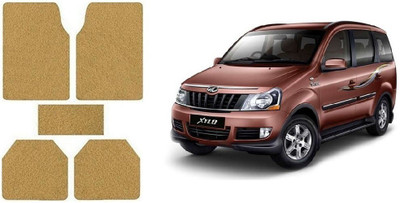 Autofetch Rubber Standard Mat For  Mahindra Xylo(Beige)
