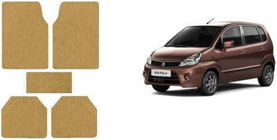 Autofetch Rubber Standard Mat For  Maruti Suzuki Zen Estilo(Beige)