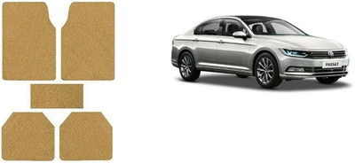 Autofetch Rubber Standard Mat For  Volkswagen Passat(Beige)