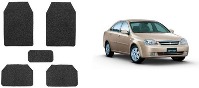 Autofetch Rubber Standard Mat For  Chevrolet Optra(Black)