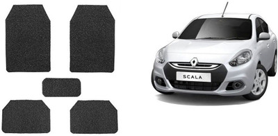 Autofetch Rubber Standard Mat For  Renault Scala(Black)