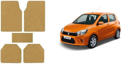 Autofetch Rubber Standard Mat For  Maruti Suzuki Celerio(Beige)