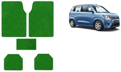 Autofetch Rubber Standard Mat For  Maruti Suzuki WagonR(Green)