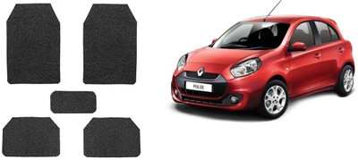 Autofetch Rubber Standard Mat For  Renault Pulse(Black)