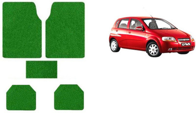 Autofetch Rubber Standard Mat For  Chevrolet UVA(Green)