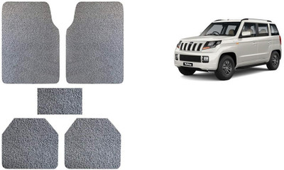 Autofetch Rubber Standard Mat For  Mahindra TUV-300(Grey)