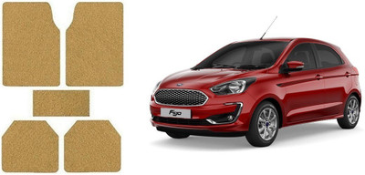Autofetch Rubber Standard Mat For  Ford Figo(Beige)