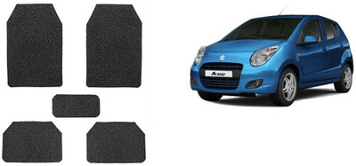 Autofetch Rubber Standard Mat For  Maruti Suzuki A-Star(Black)