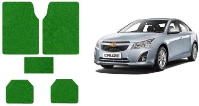 Autofetch Rubber Standard Mat For  Chevrolet Cruze(Green)