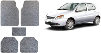 Autofetch Rubber Standard Mat For  Tata Indica(Grey)