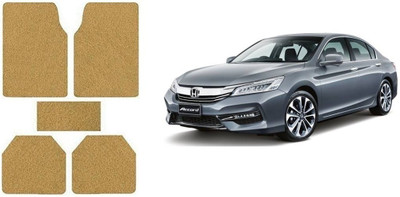 Autofetch Rubber Standard Mat For  Honda Accord(Beige)