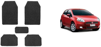 Autofetch Rubber Standard Mat For  Fiat Punto(Black)