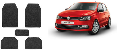 Autofetch Rubber Standard Mat For  Volkswagen Polo GT(Black)