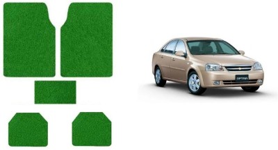 Autofetch Rubber Standard Mat For  Chevrolet Optra(Green)