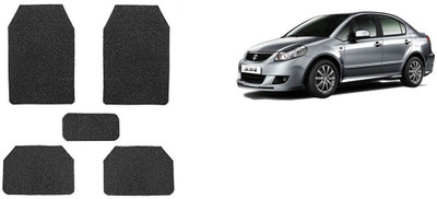 Autofetch Rubber Standard Mat For  Maruti Suzuki SX4(Black)