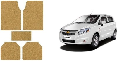 Autofetch Rubber Standard Mat For  Chevrolet Sail UVA(Beige)