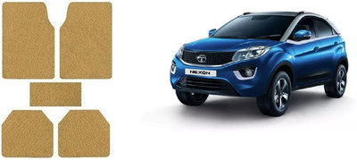 Autofetch Rubber Standard Mat For  Tata Nexon(Beige)