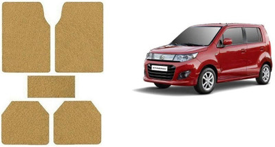 Autofetch Rubber Standard Mat For  Maruti Suzuki WagonR Stingray(Beige)
