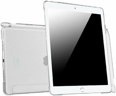 Realtech Back Cover for Apple ipad Air 2(Transparent, Cases with Holder, Silicon)