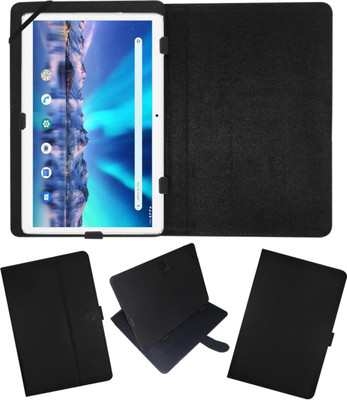 Fastway Flip Cover for Lava Magnum-XL 10.1 inch 4G Tablet(Black, Cases with Holder)