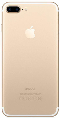 Unique4Ever Apple iPhone 7 Plus Back Panel(Gold)
