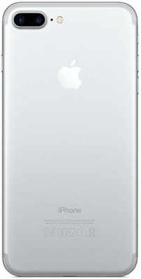 Unique4Ever Apple iPhone 7 Plus Back Panel(Silver)