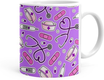 Kesri Gifts Doctor Theme(kg-jan-12885P) Ceramic Coffee Mug(325 ml)