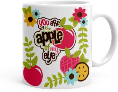 Kesri Gifts You Are The Of My Eye Theme(kg-jan-12358P) Ceramic Coffee Mug(325 ml)