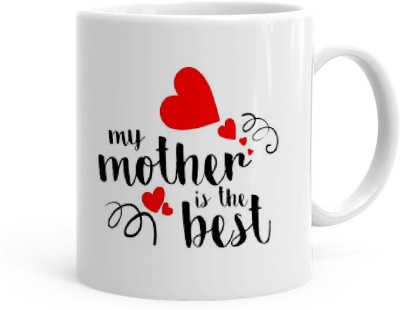 Kesri Gifts My Mother Is The Best Theme(kg-jan-13371P) Ceramic Coffee Mug(325 ml)