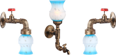 1st Time Uplight Wall Lamp Without Bulb(Pack of 3)