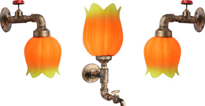 1st Time Uplight Wall Lamp Without Bulb(Pack of 3)