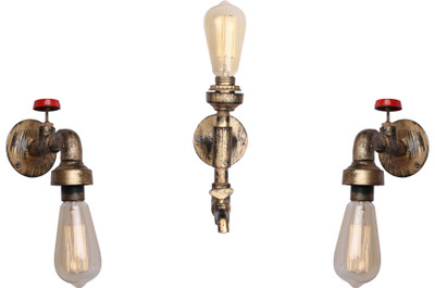 1st Time Uplight Wall Lamp Without Bulb(Pack of 3)