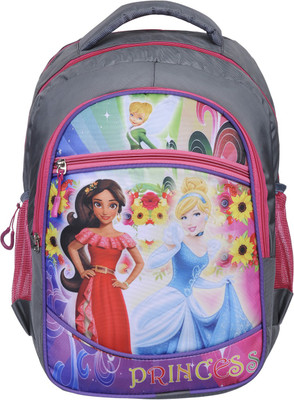 Naaz Digital Printed 15 Inches Polyester Light Weight School Bag (Pink) Waterproof School Bag(Pink, 15 inch)