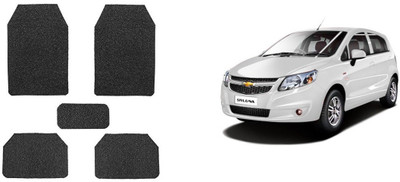 Autofetch Rubber Standard Mat For  Chevrolet Sail UVA(Black)