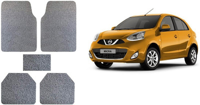 Autofetch Rubber Standard Mat For  Nissan Micra(Grey)
