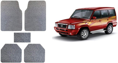 Autofetch Rubber Standard Mat For  Tata Sumo(Grey)