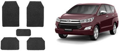 Autofetch Rubber Standard Mat For  Toyota Innova(Black)