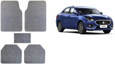 Autofetch Rubber Standard Mat For  Maruti Suzuki Swift Dzire(Grey)
